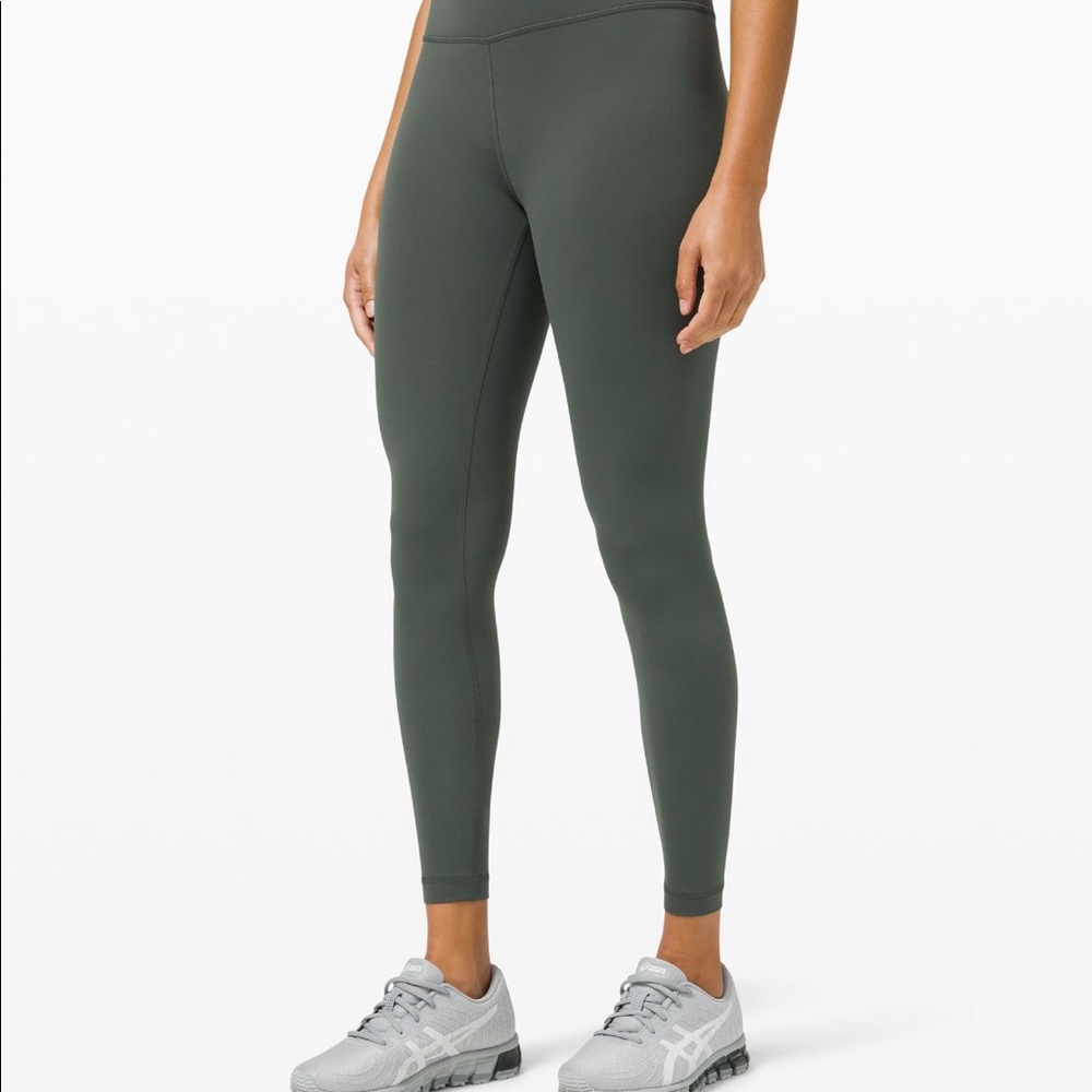Lululemon Wunder Train Hight-Rise Tight 25" in Smoked Spruce